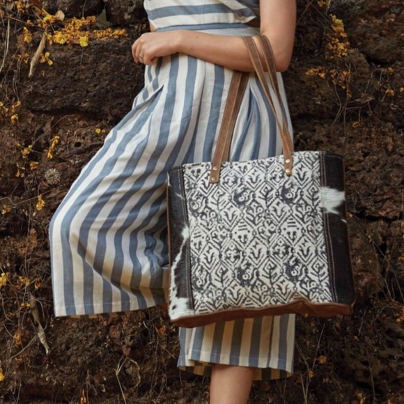 Myra cotton rug Tote Bag (S-1136) - Picture 6 of 9